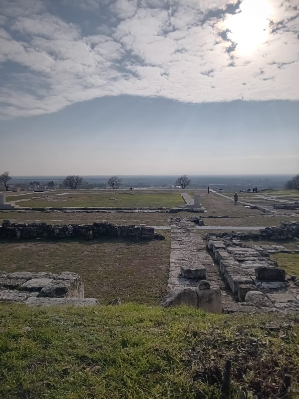 Άποψη του Ανακτόρου Πέλλας