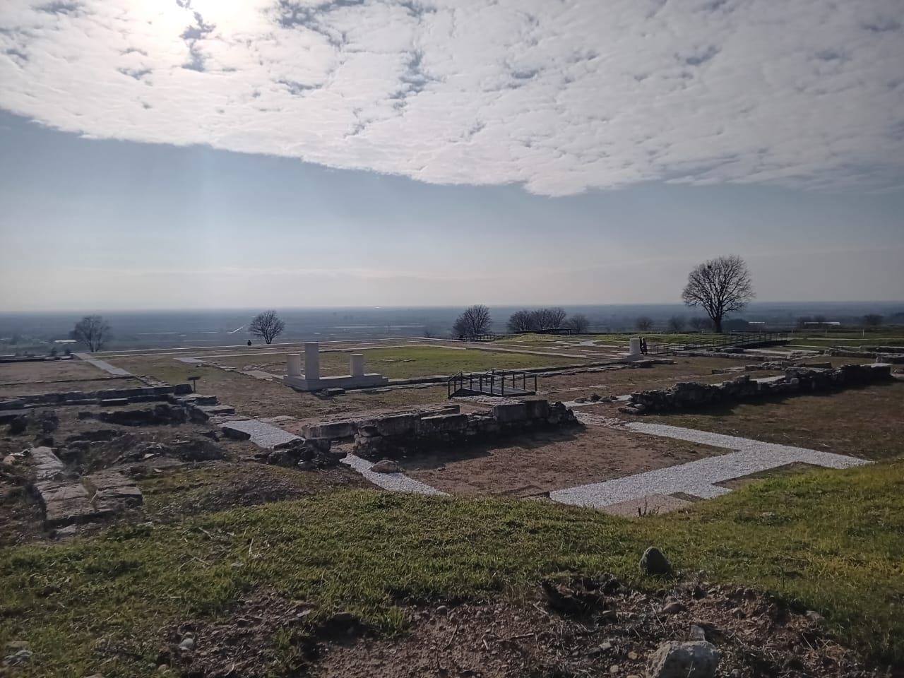 Άποψη του Ανακτόρου Πέλλας
