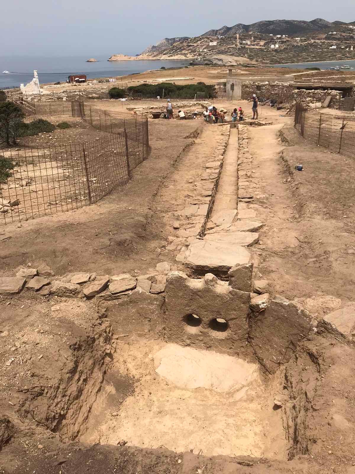 Ανασκαφική έρευνα 2021 στο Δεσποτικό, στη θέση Μάντρα και αναστηλωτικές εργασίες στον ναό και το εστιατόριο του Ιερού του Απόλλωνα