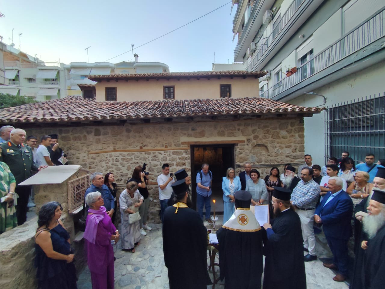 Θυρανοίξια του ναού του Χριστού Παντοκράτορα