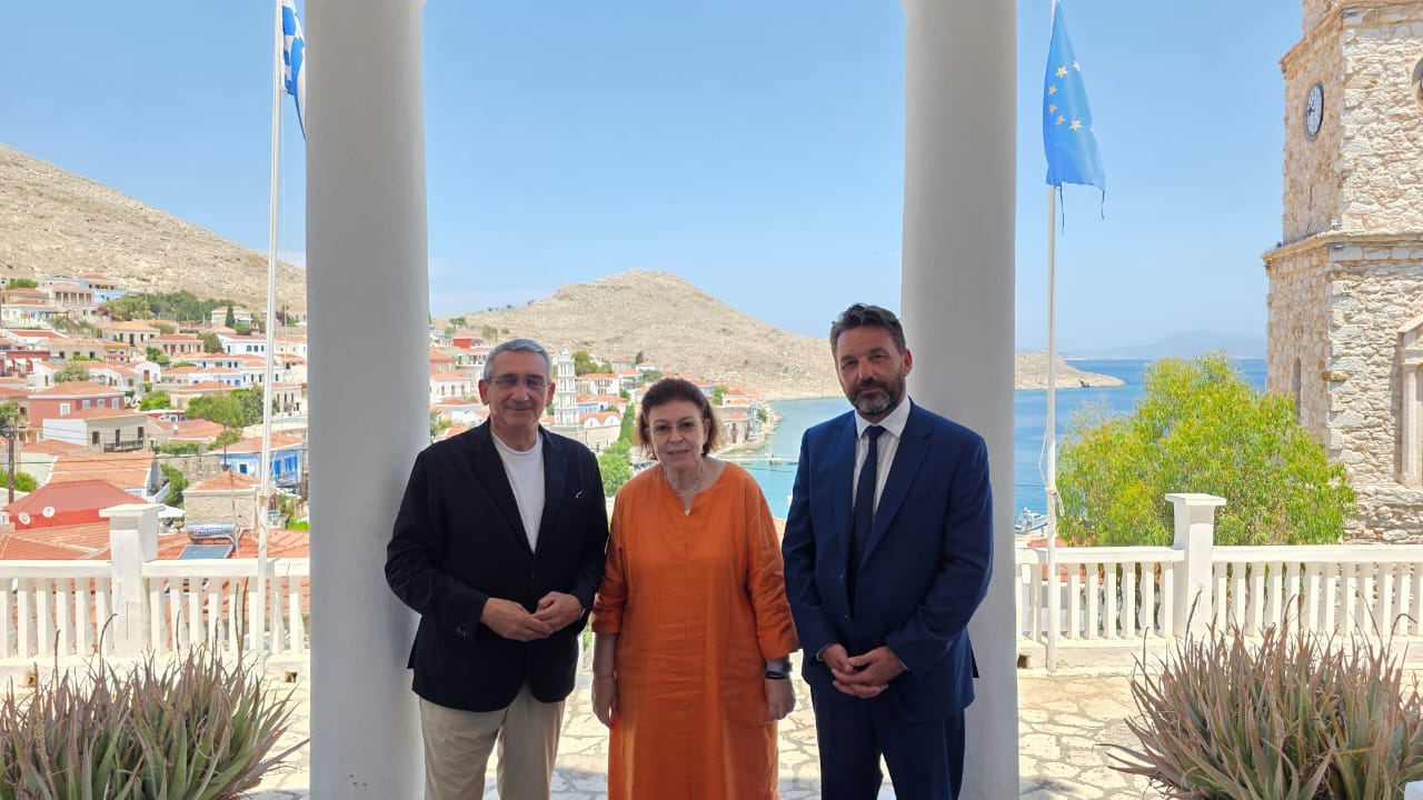 Λίνα Μενδώνη, Γιώργος Χατζημάρκος, Άγγελος Φραγκάκης