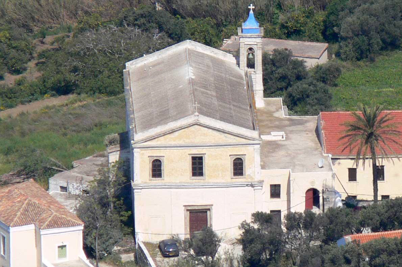 Νοτιοανατολική αποψη του Ναού του Αγίου Ιωσήφ