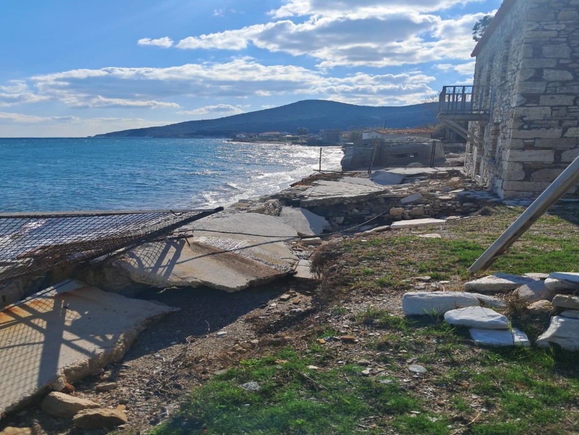 Το παράκτιο μέτωπο και η σχέση του με το αναψυκτήριο. Υφιστάμενη κατάσταση