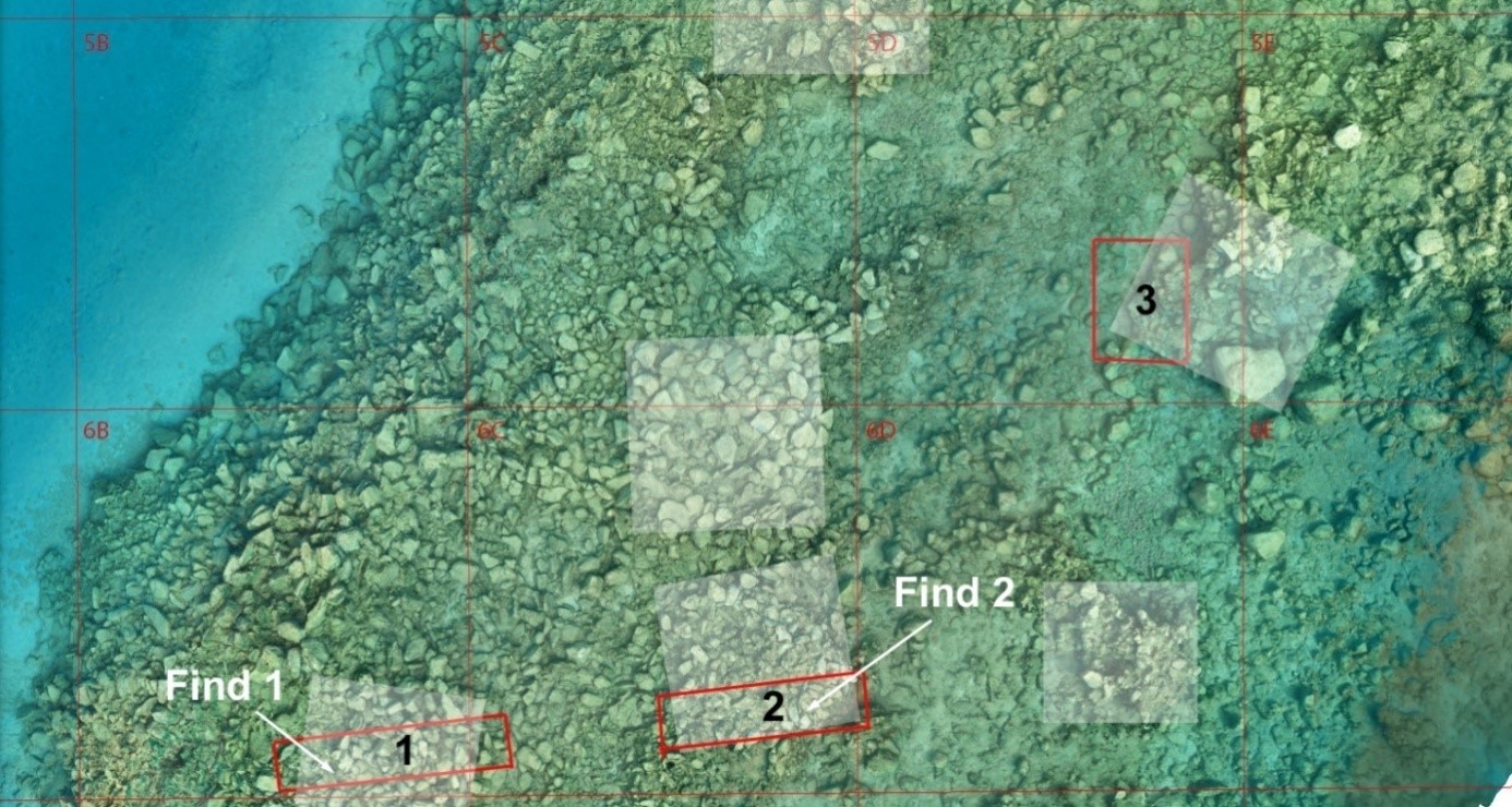 4. Αποσπάσματα 5B–6E του φωτογραμμετρικού μοντέλου